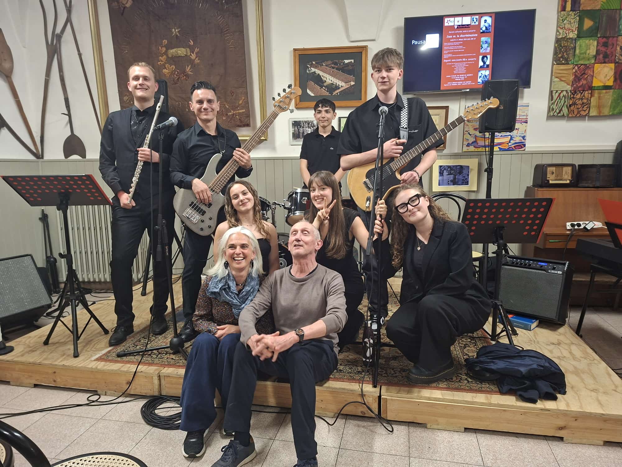 A Valperga si parla di discriminazione razziale anche con la musica