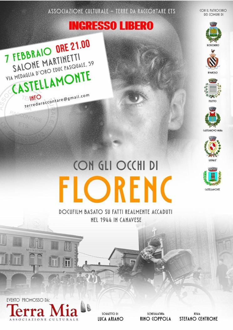 CASTELLAMONTE - Con gli occhi di Florenc
