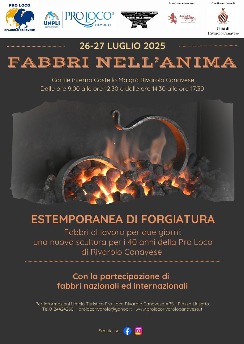 RIVAROLO CANAVESE - Fabbri nell'anima
