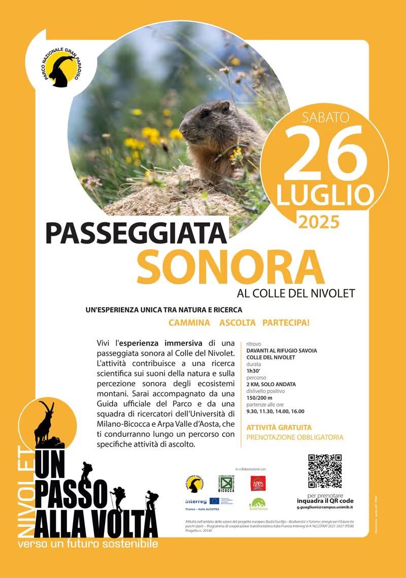 CERESOLE REALE - Passeggiata sonora al Nivolet