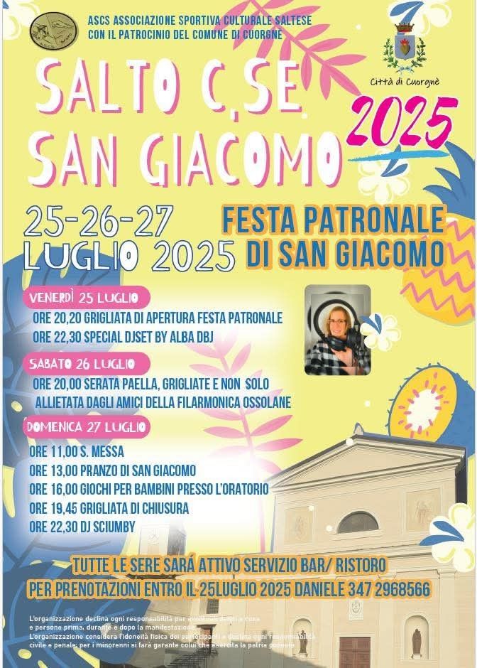 SALTO - Festa patronale di San Giacomo