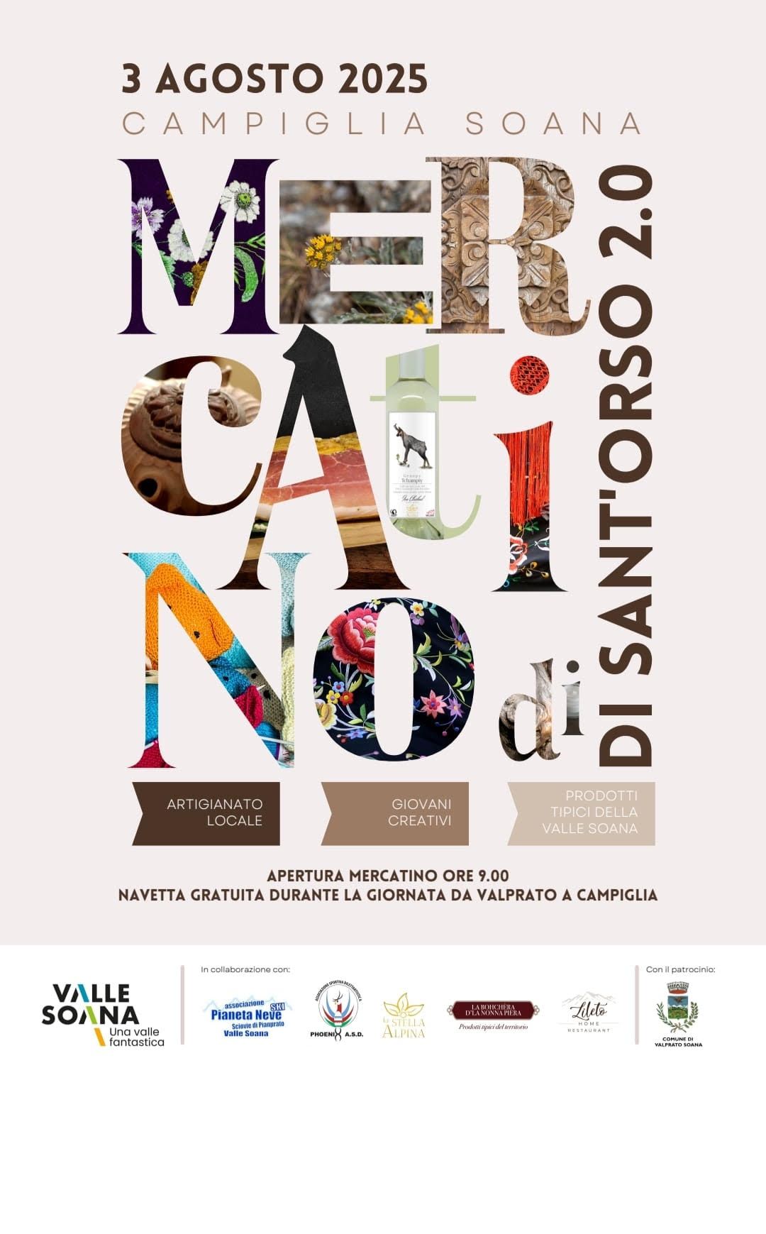 CAMPIGLIA SOANA - Mercatino di Sant'Orso