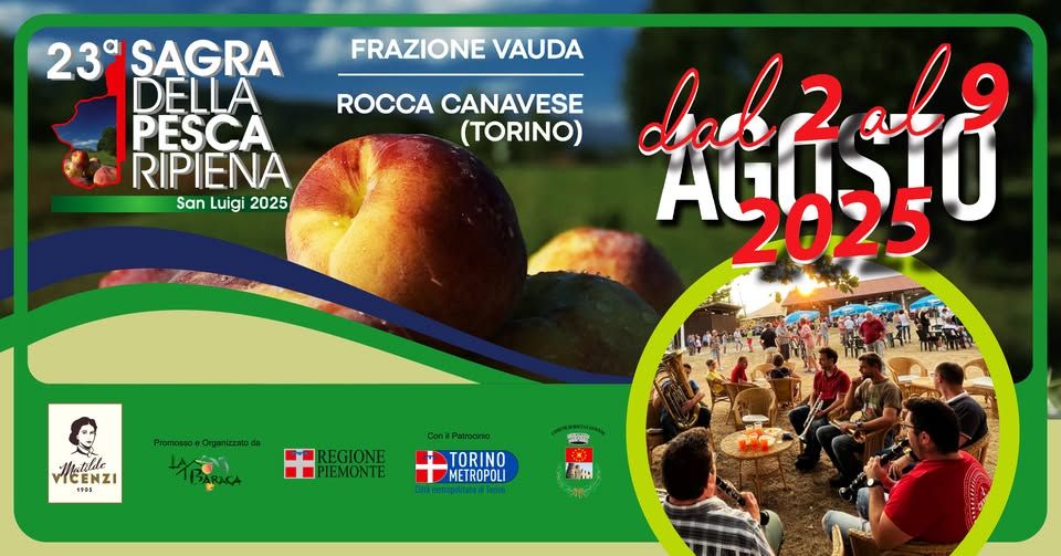 ROCCA CANAVESE - Sagra della Pesca ripiena