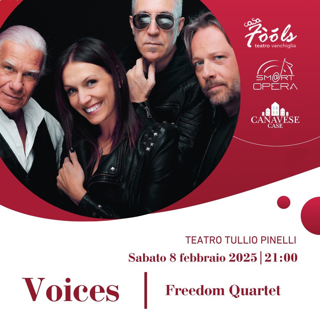 CUORGNE' - I Freedom Gospel Quartet al Teatro Pinelli