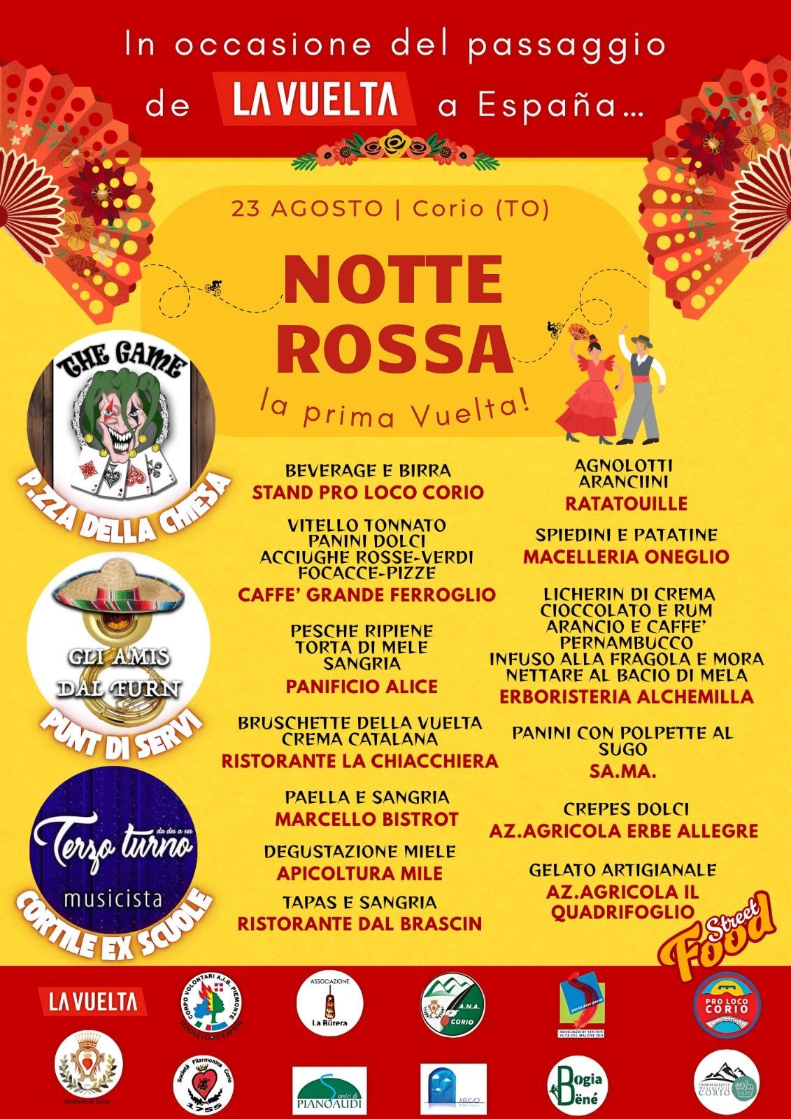 CORIO - Notte Rossa
