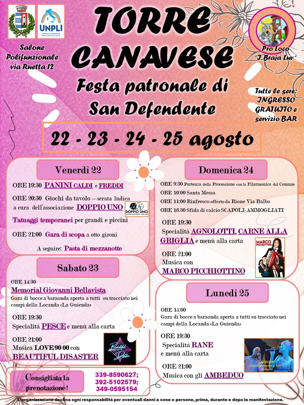 TORRE CANAVESE - Festa di San Defendente