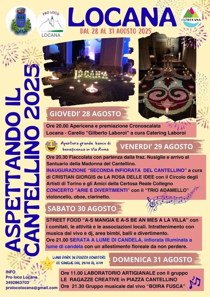 LOCANA - Seconda infiorata del Cantellino
