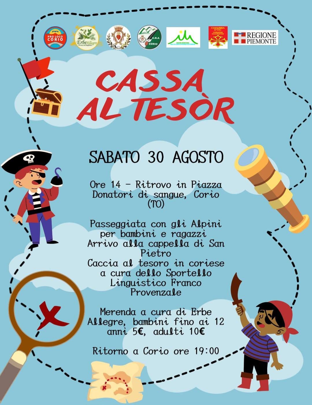 CORIO - Cassa al Tesor