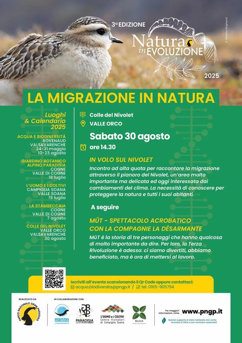 CERESOLE REALE - «Natura in Evoluzione»: in volo sul Nivolet