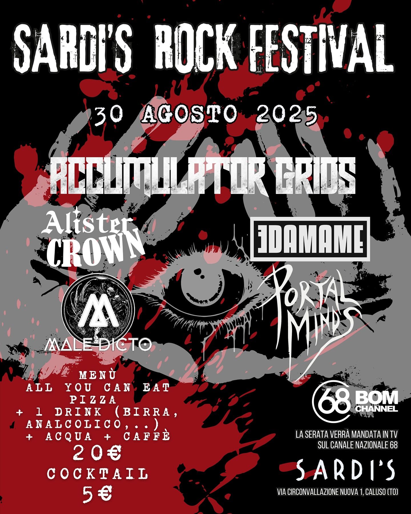 CALUSO - Sardi's Rock Festival
