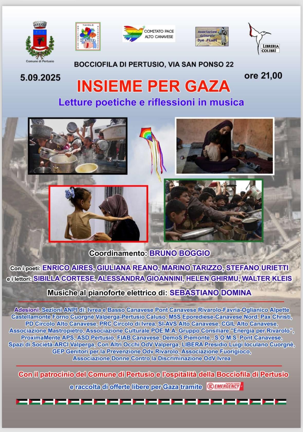 PERTUSIO - Insieme per Gaza