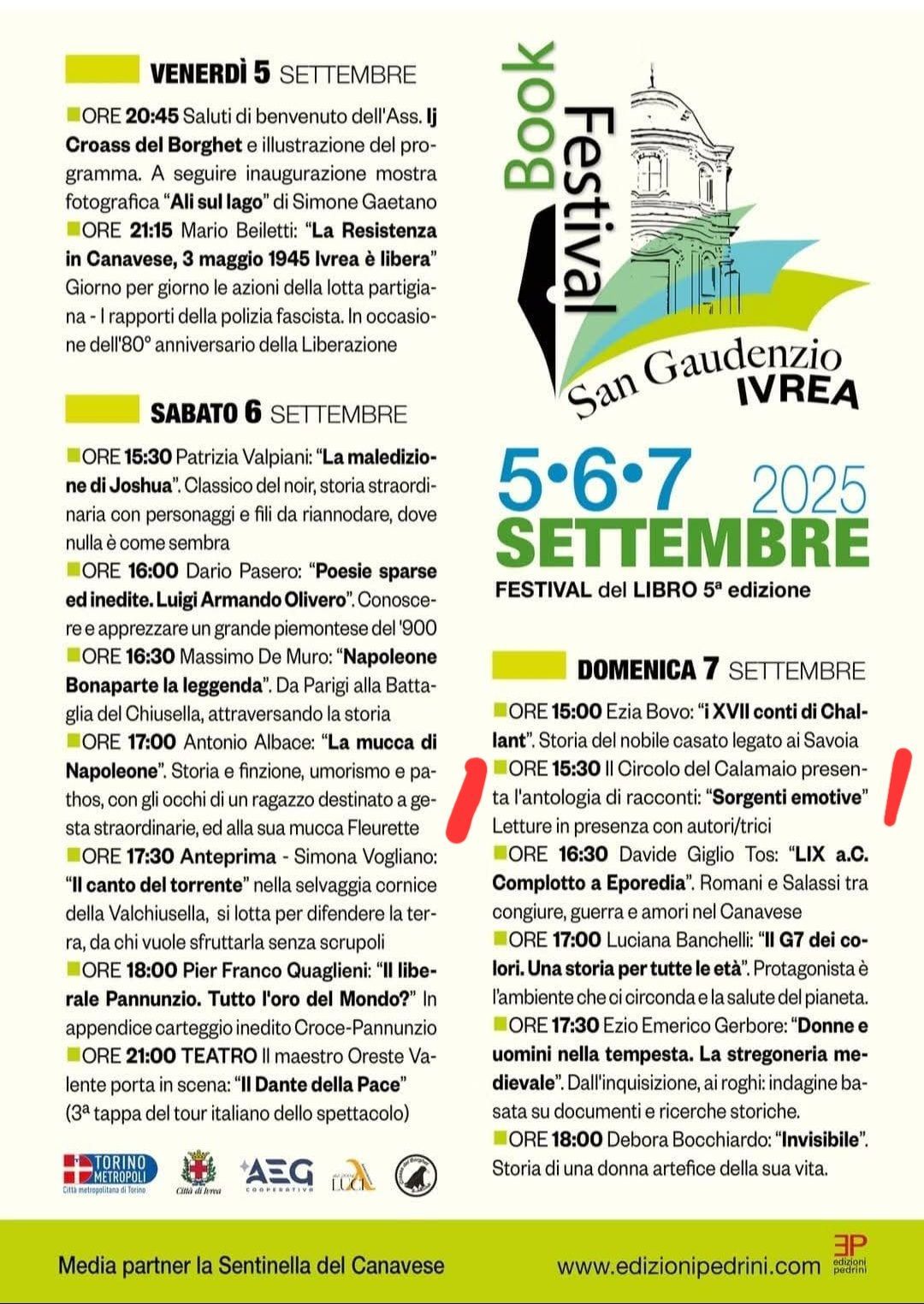IVREA - San Gaudenzio Book Festival