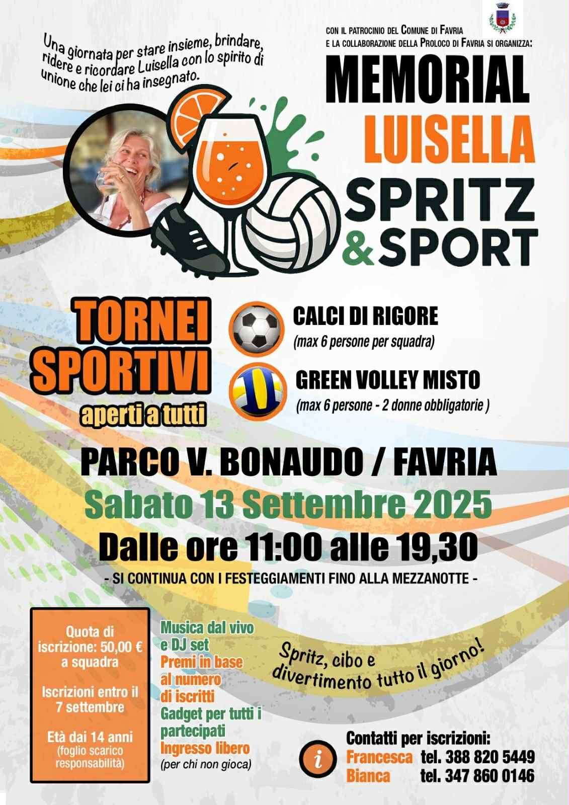 FAVRIA - Memorial Luisella Rocca