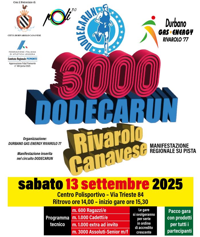 RIVAROLO CANAVESE - Dodecarun