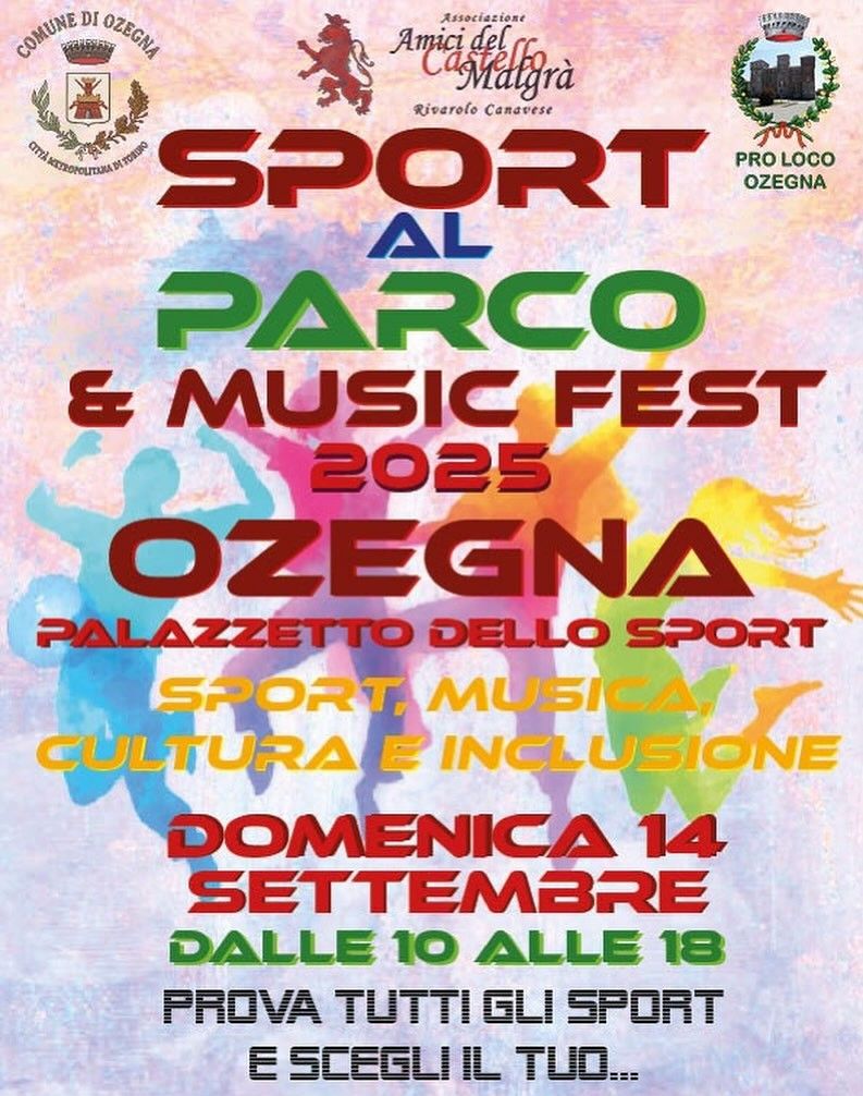 OZEGNA - Sport al parco e music fest