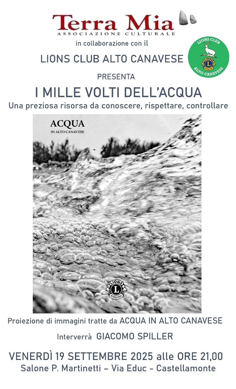 CASTELLAMONTE - I mille volti dell'acqua