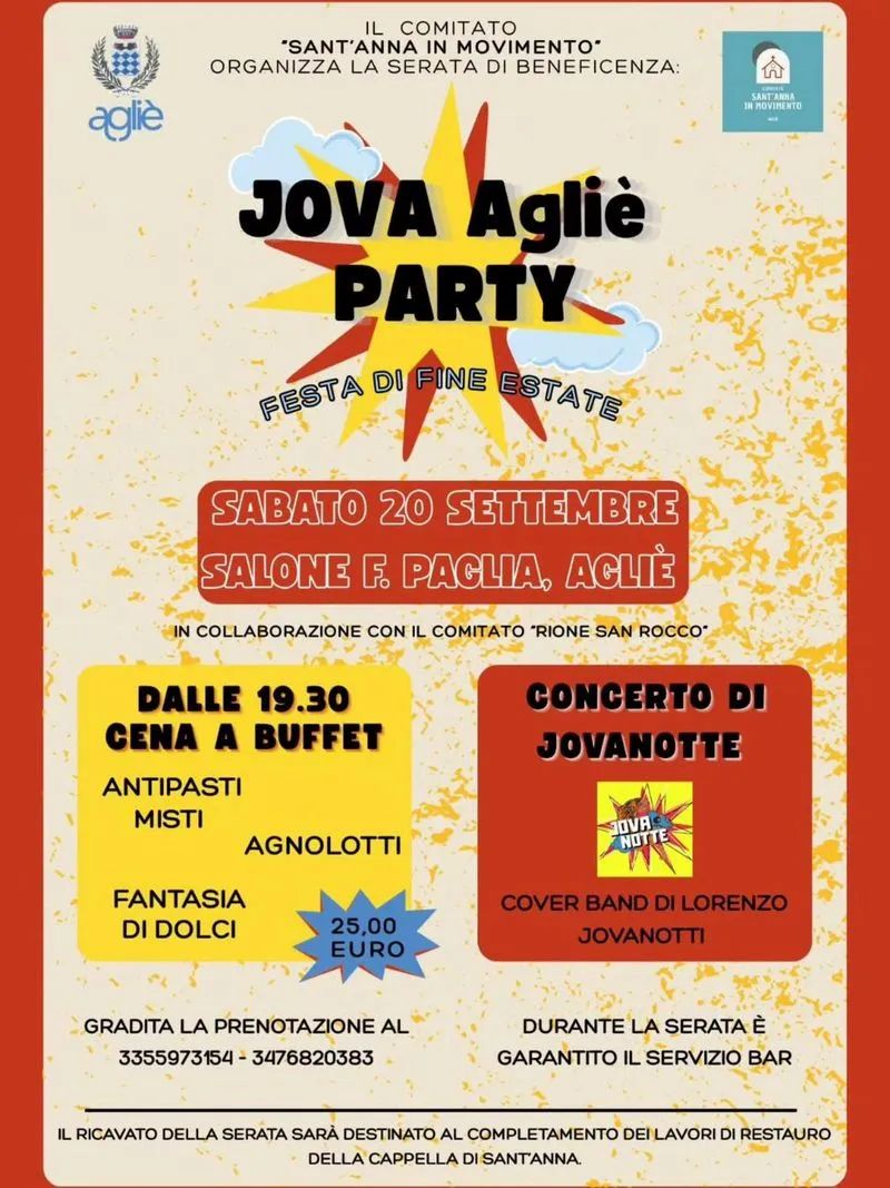 AGLIE' - Jova Agliè Party