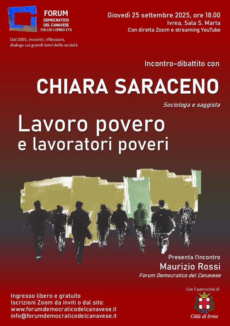 IVREA - Lavoro povero e lavoratori poveri