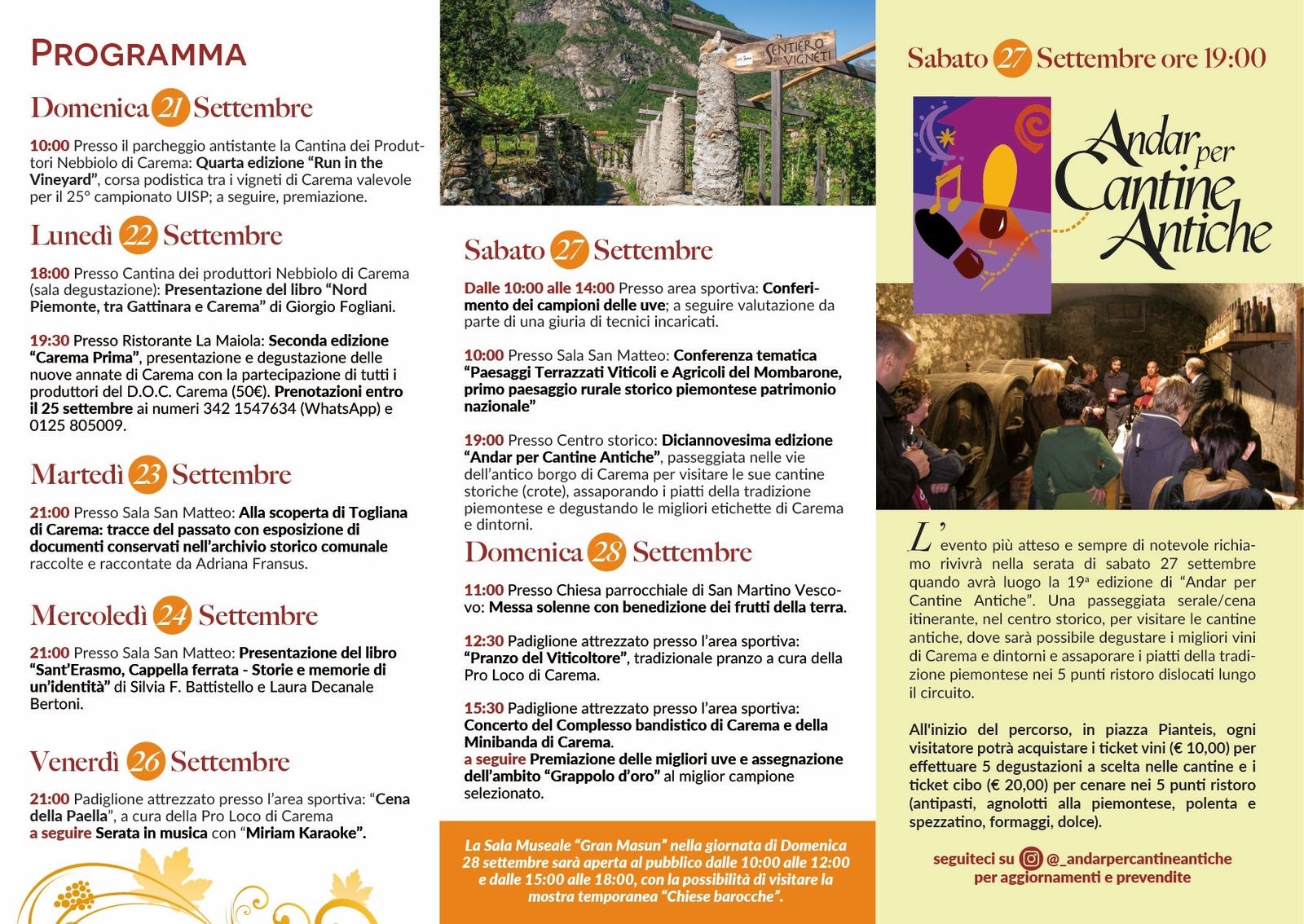 CAREMA - Festa dell’Uva e del Vino