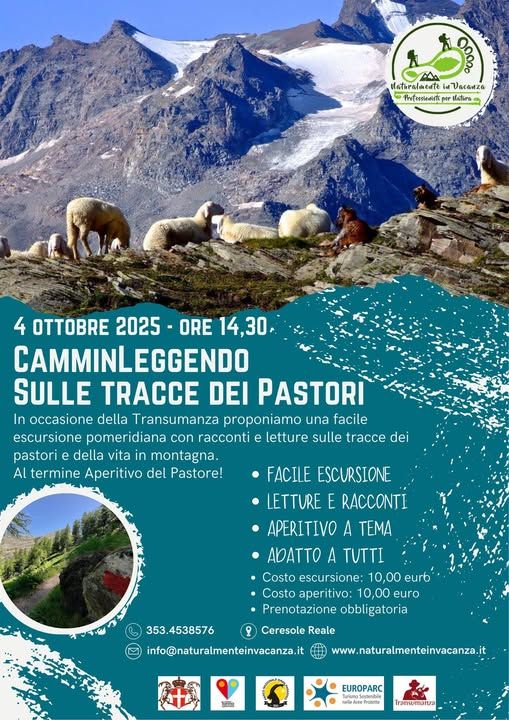 CERESOLE REALE - CamminLeggendo. Sulle tracce dei Pastor