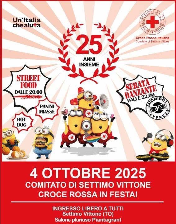 SETTIMO VITTONE - Comitato della Croce Rossa in festa