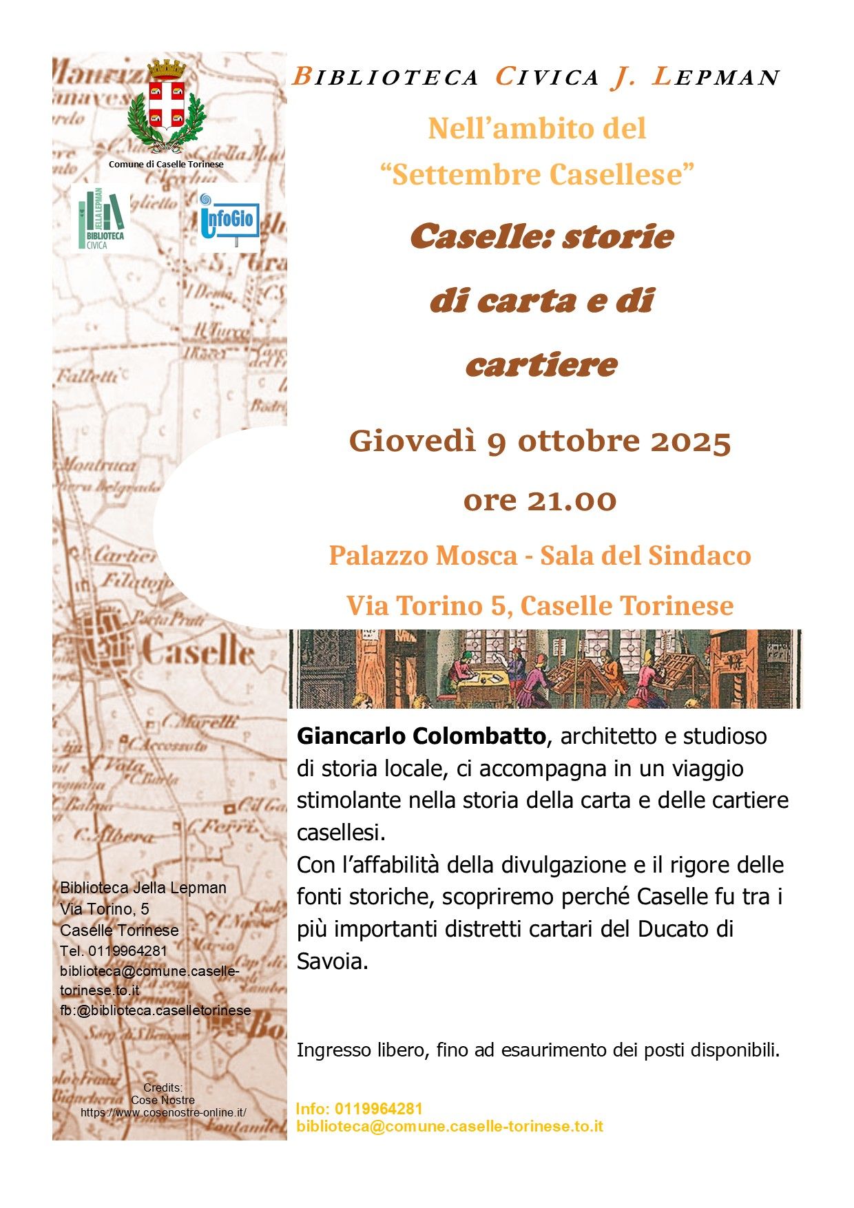 CASELLE - Storie di carta e di cartiere