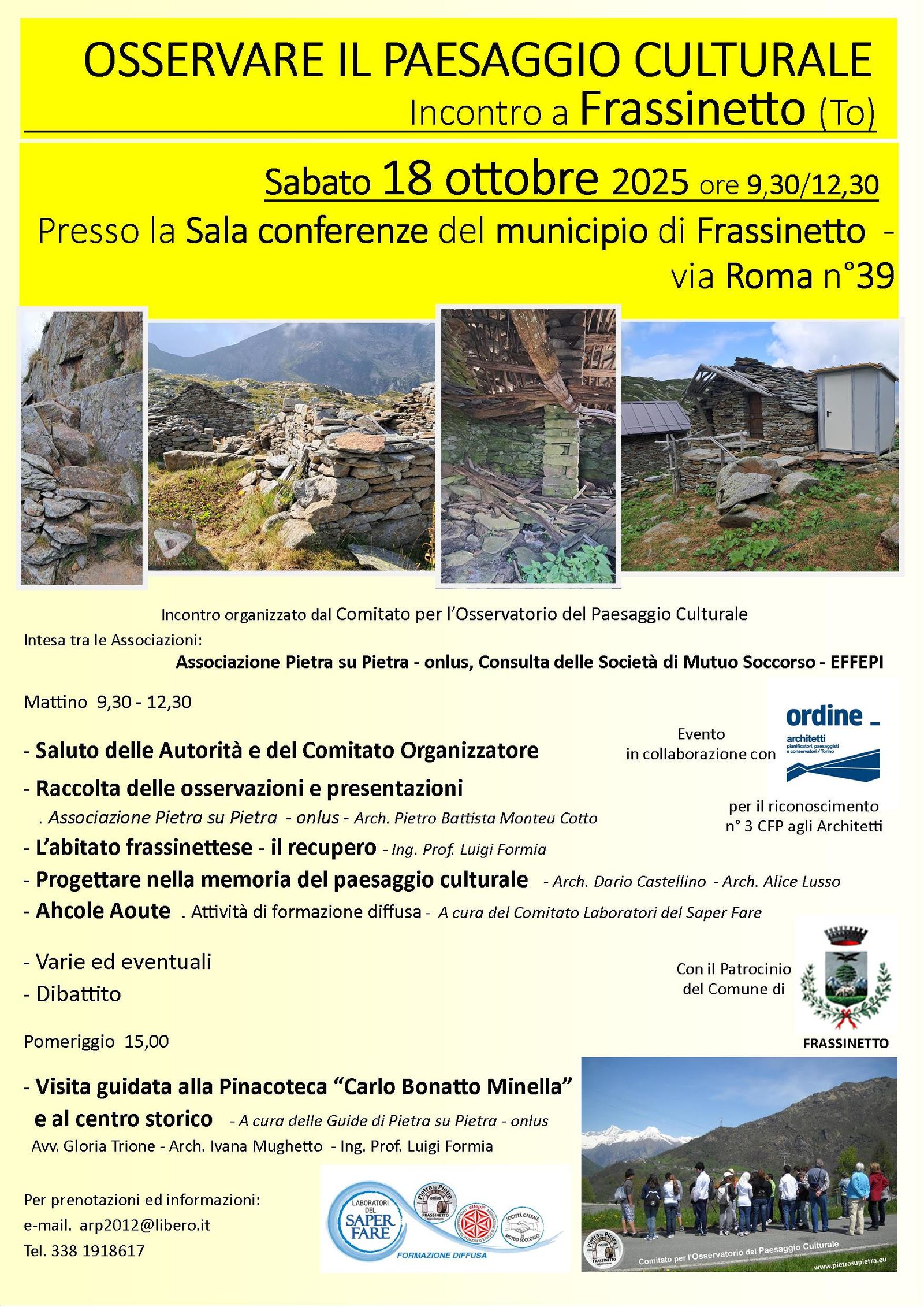 FRASSINETTO - Osservare il paesaggio culturale