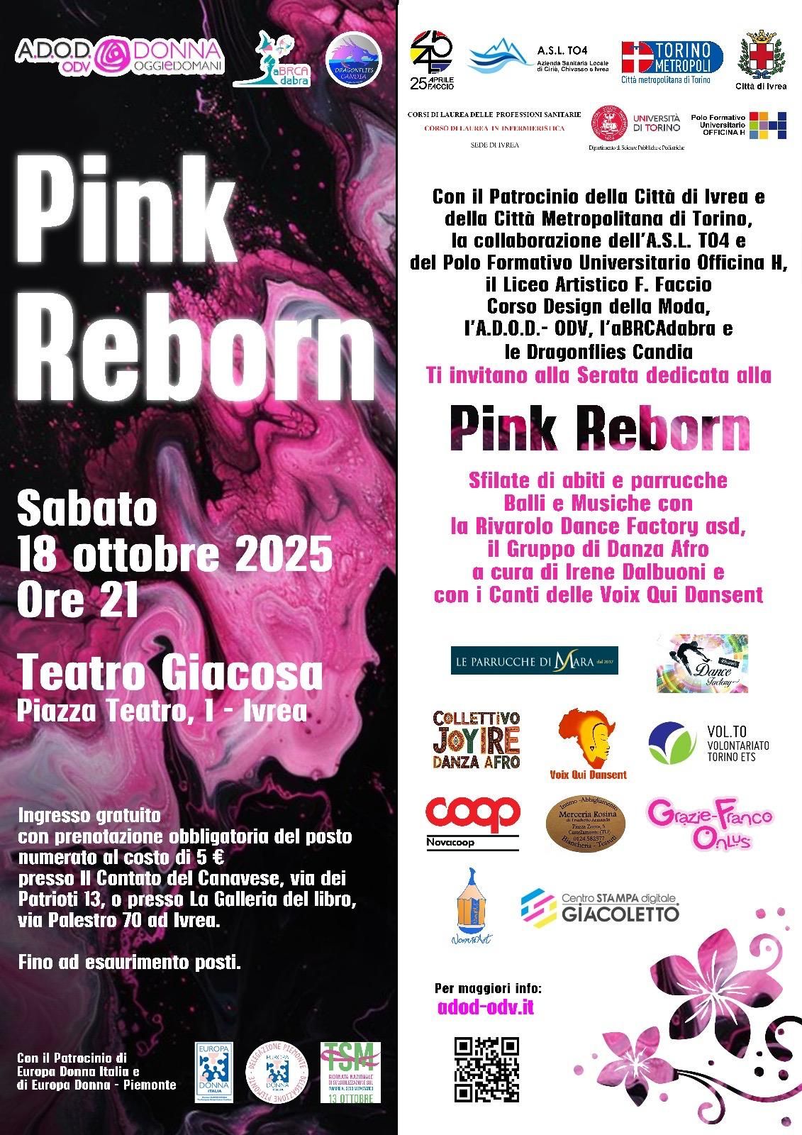 IVREA - Reborn Pink, la Rinascita in Rosa