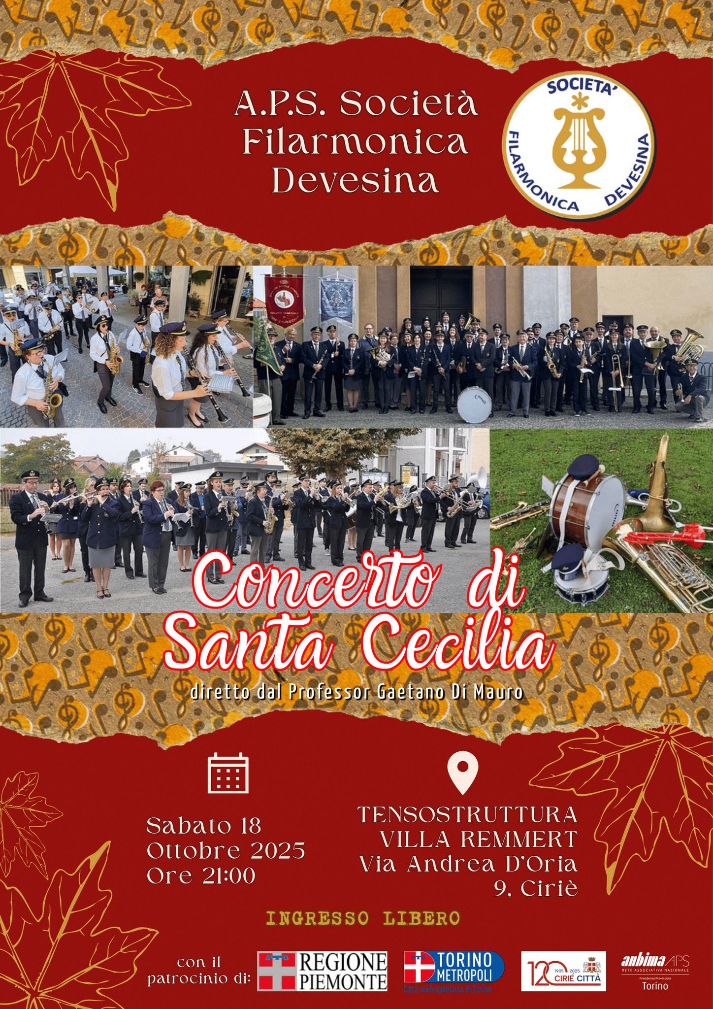 CIRIE' - Concerto di Santa Cecilia