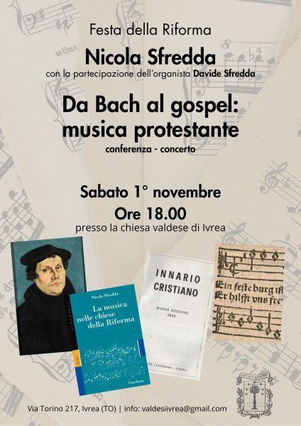 IVREA - Conferenza-concerto sulla musica protestante