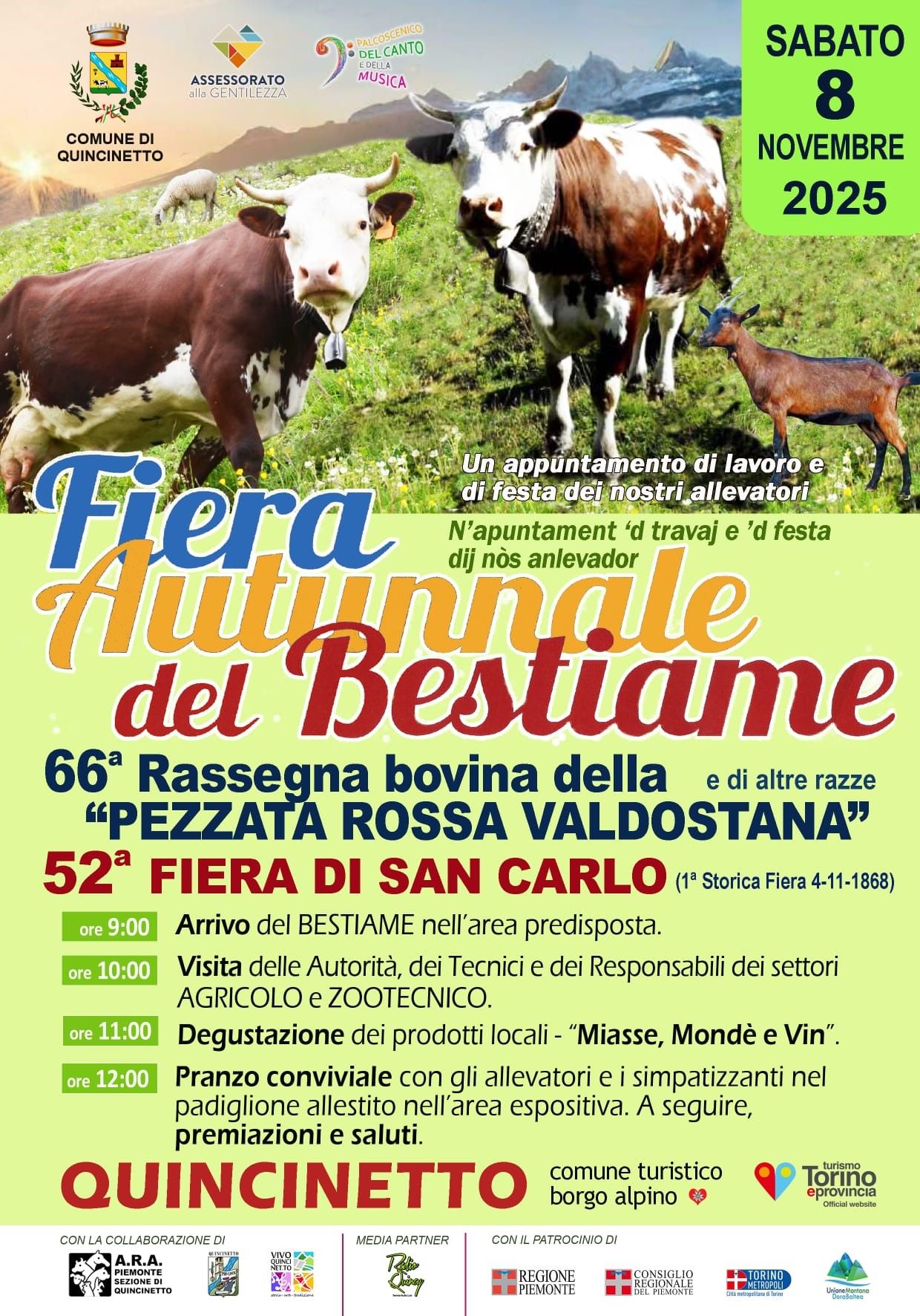 QUINCINETTO - Fiera Autunnale del Bestiame