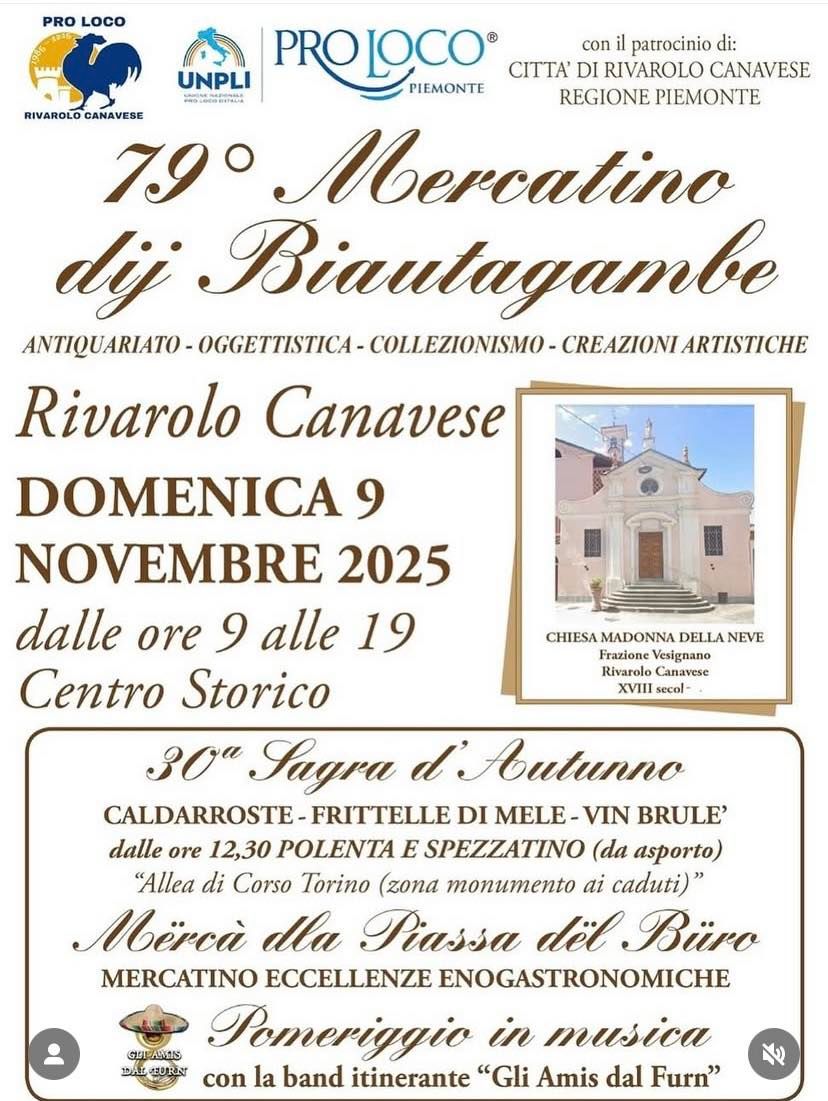 RIVAROLO CANAVESE - Mercatino dij Biautagambe