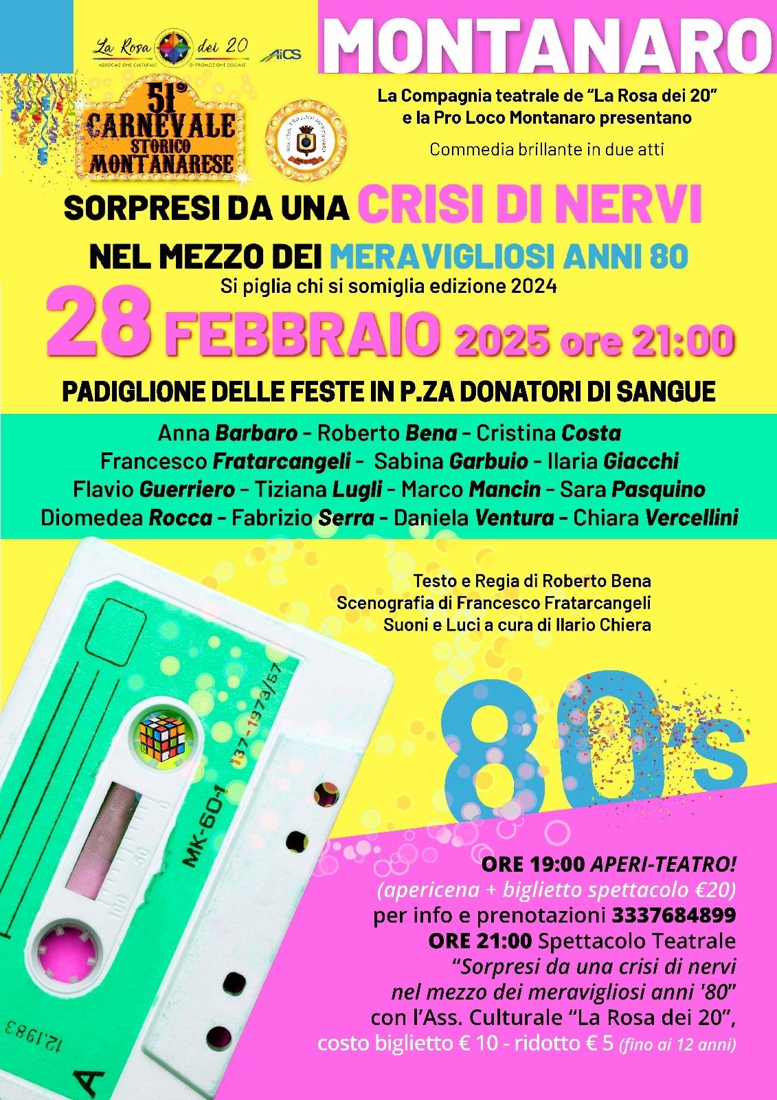 MONTANARO - Sorpresi da una crisi di nervi nei meravigliosi anni '80