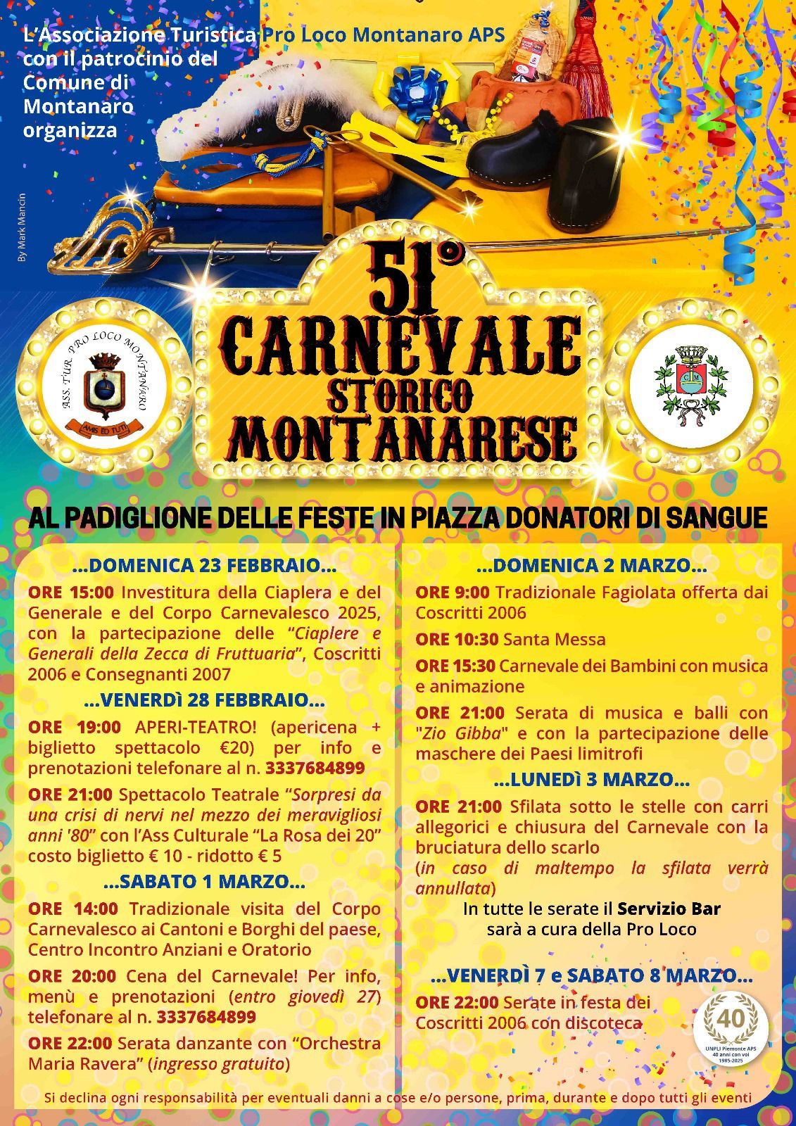 MONTANARO - Carnevale storico montanarese