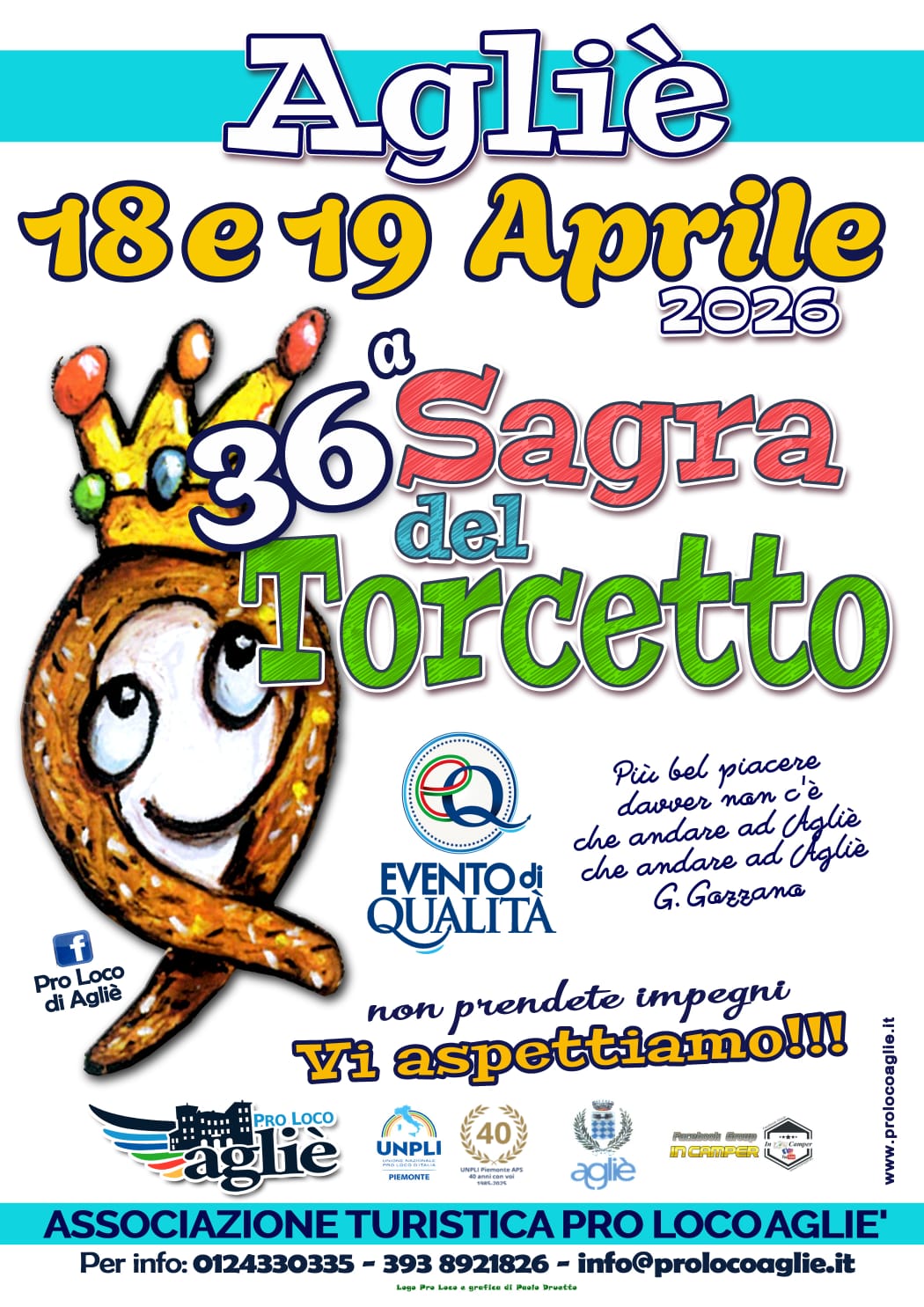 Sagra del Torcetto di Agliè 2026