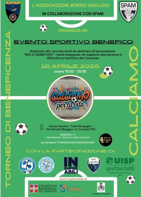 Calciamo per la Vita: Evento Sportivo Benefico