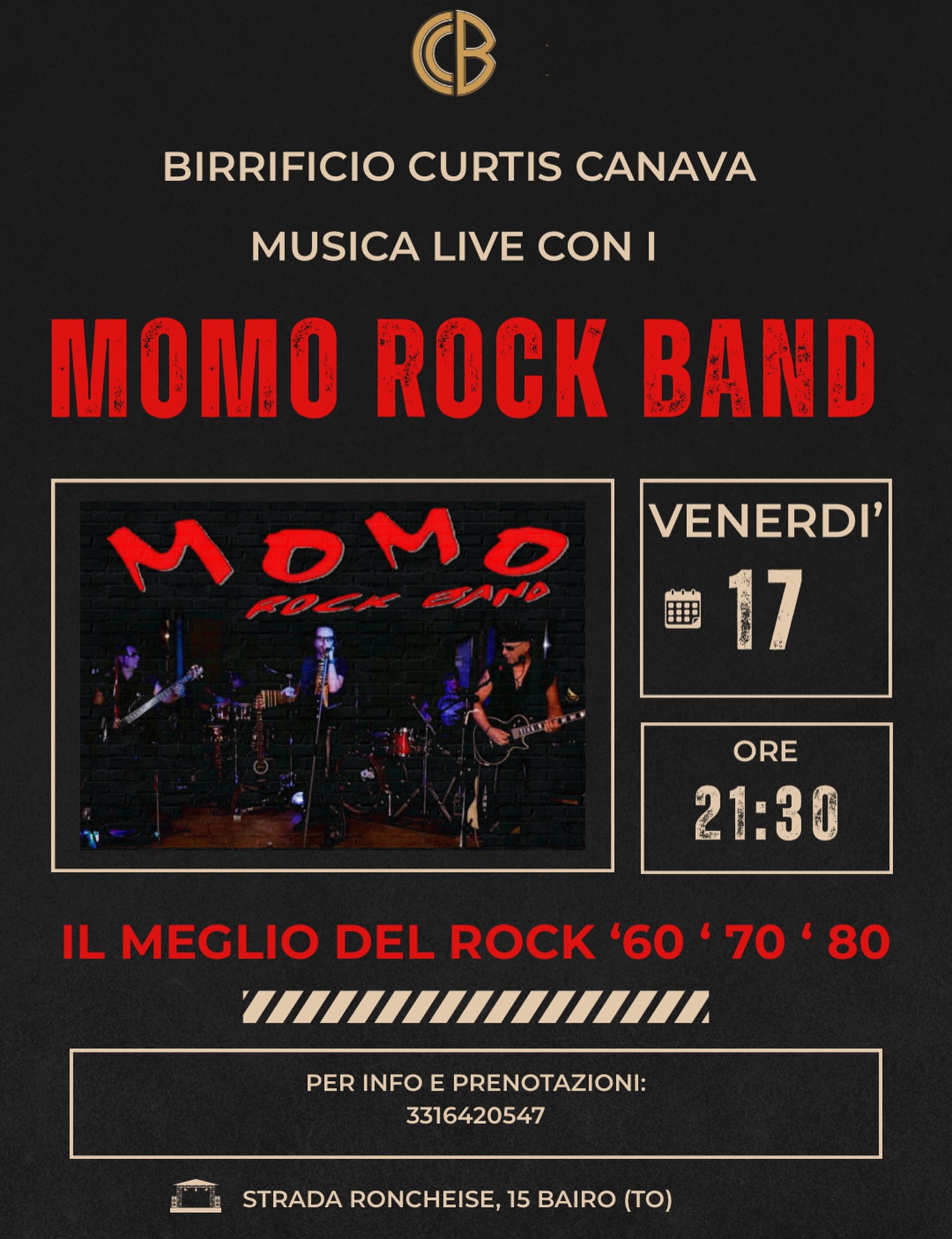 Concerto Live con i Momo Rock Band