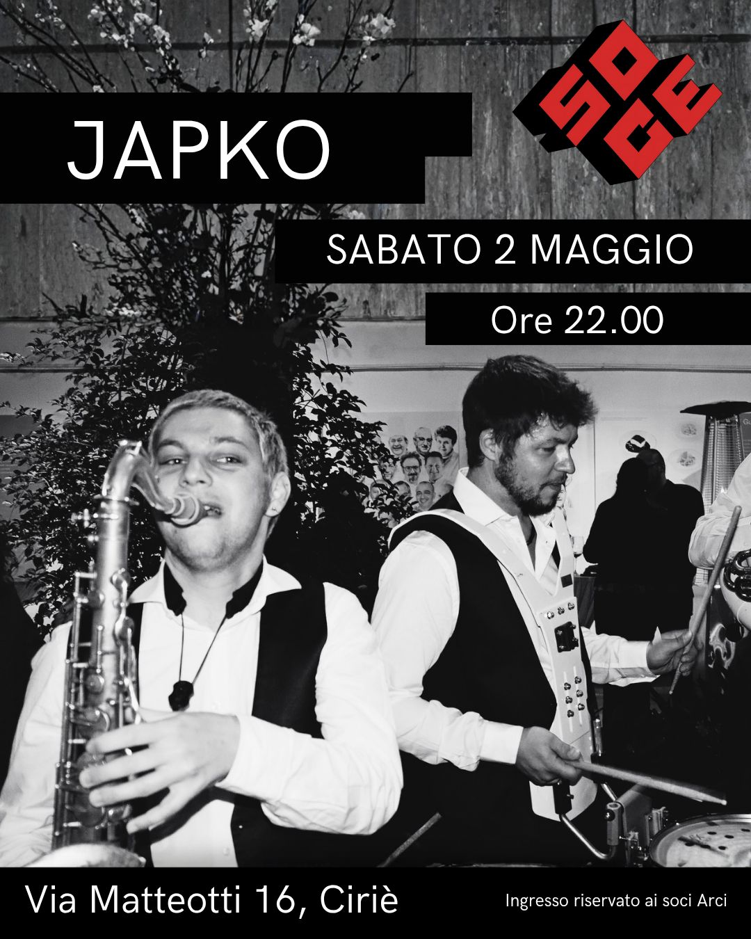 Concerto del duo Japko a Ciriè