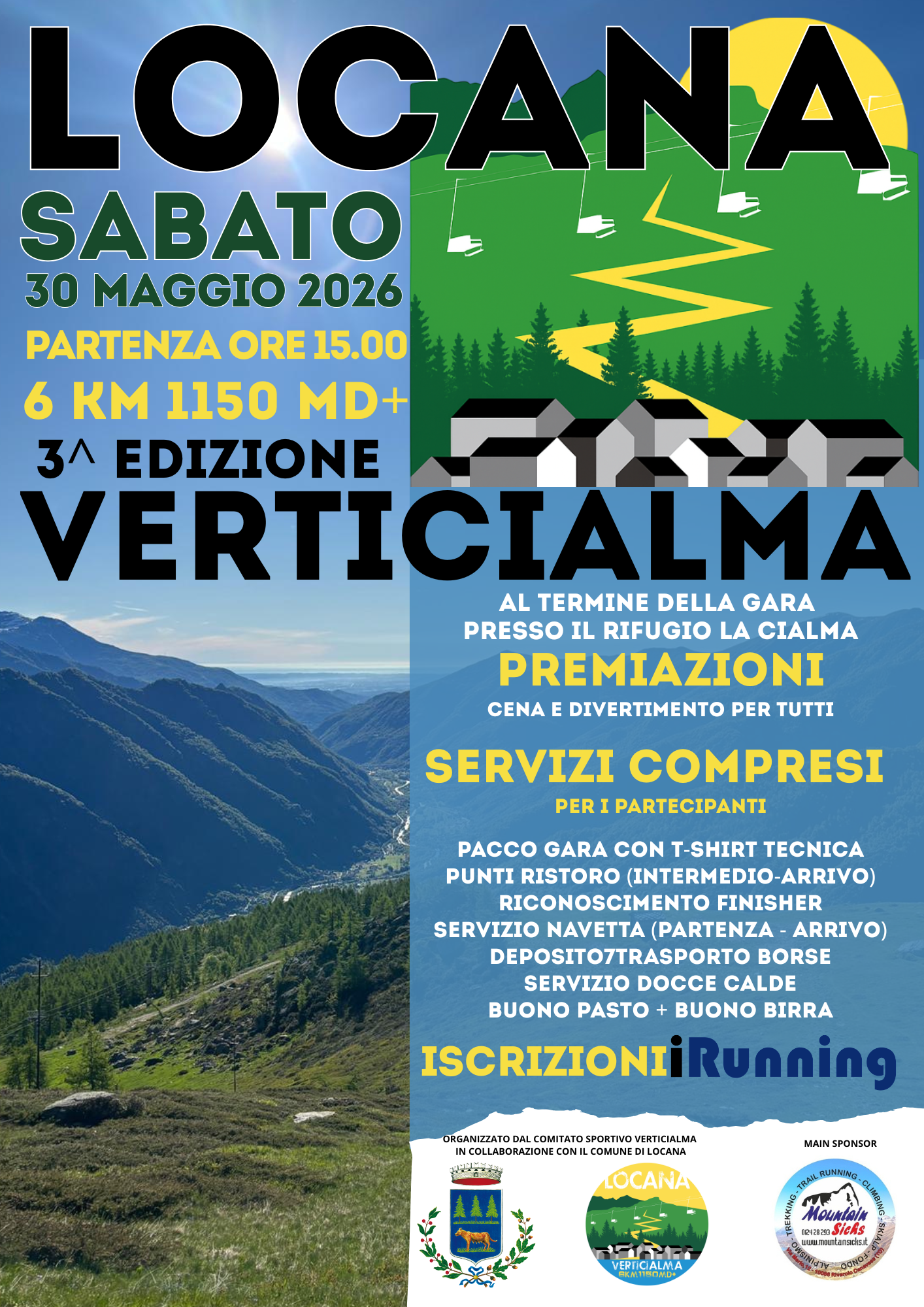 Verticialma 2026: Corsa in montagna a Locana