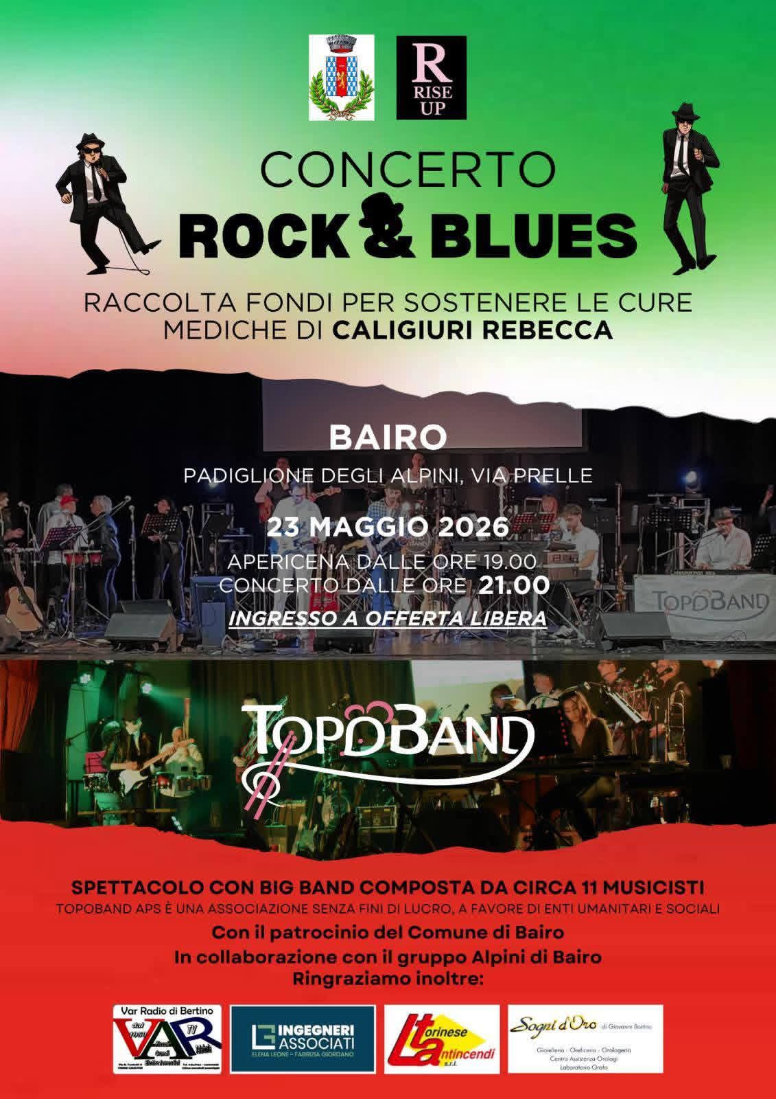 Concerto Rock & Blues per beneficenza