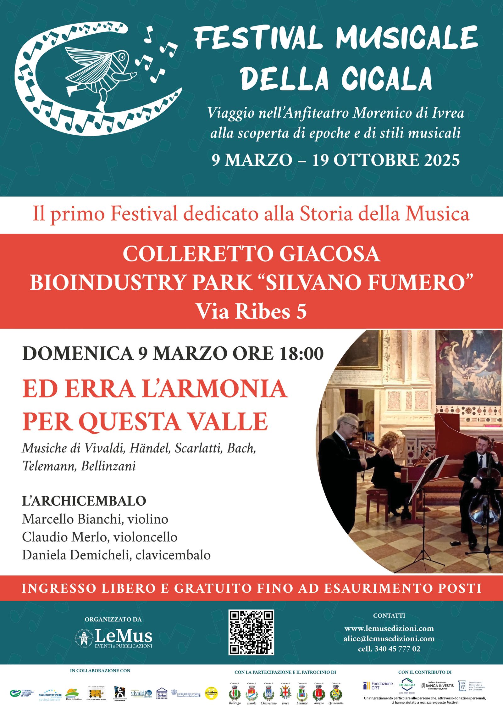 COLLERETTO GIACOSA - Festival musicale della Cicala