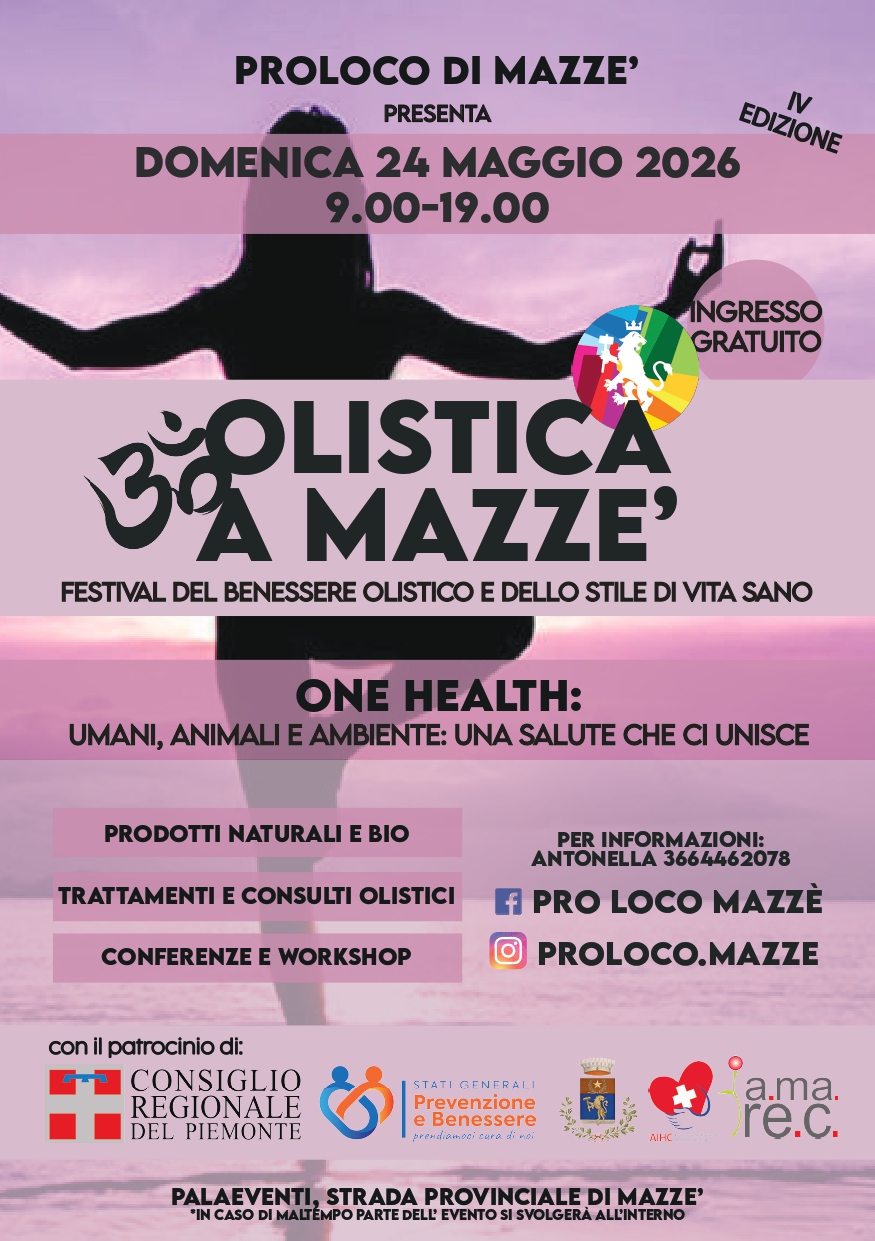 OM Olistica a Mazzè – Festival del benessere olistico e dello stile di vita sano