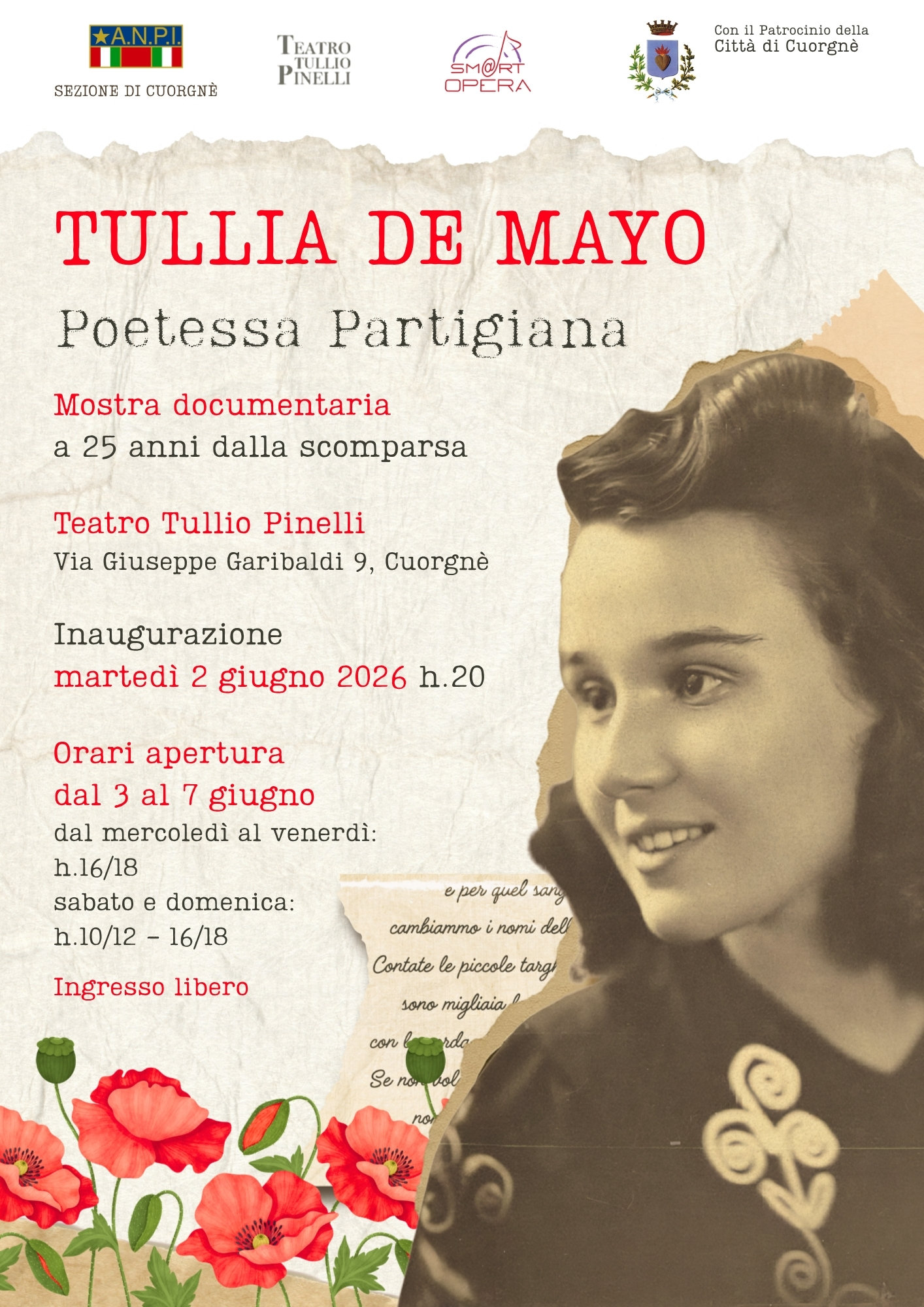 Voci Resistenti: Tributo a Tullia De Mayo e 80° della Repubblica
