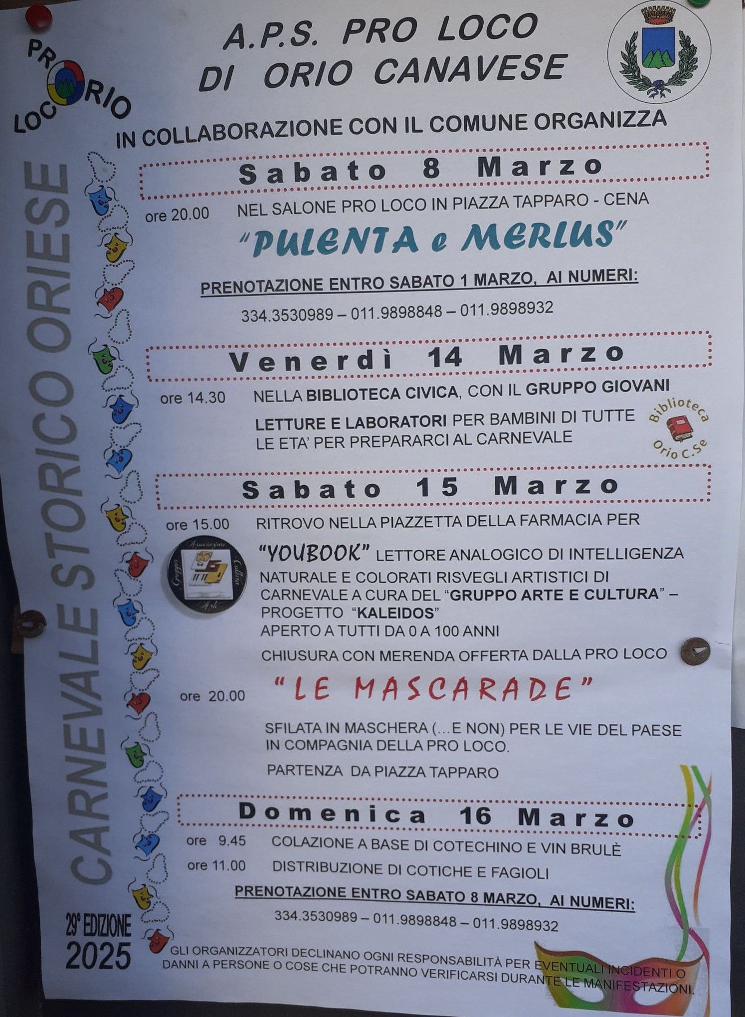ORIO CANAVESE - Carnevale