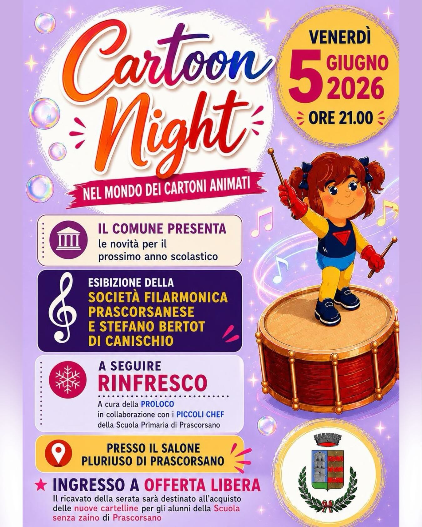 Cartoon Night: Nel Mondo dei Cartoni Animati