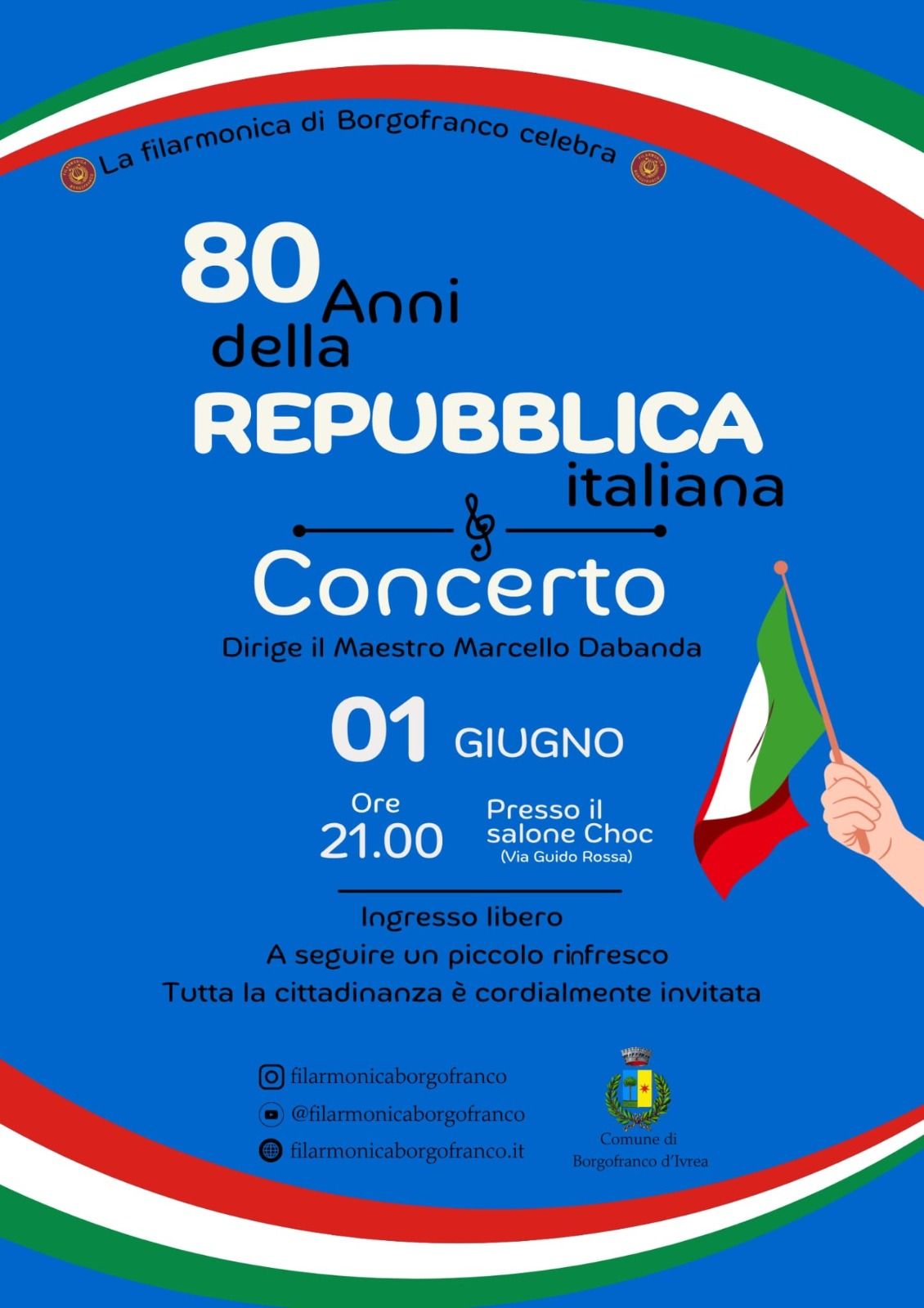 Concerto per gli 80 anni della Repubblica Italiana