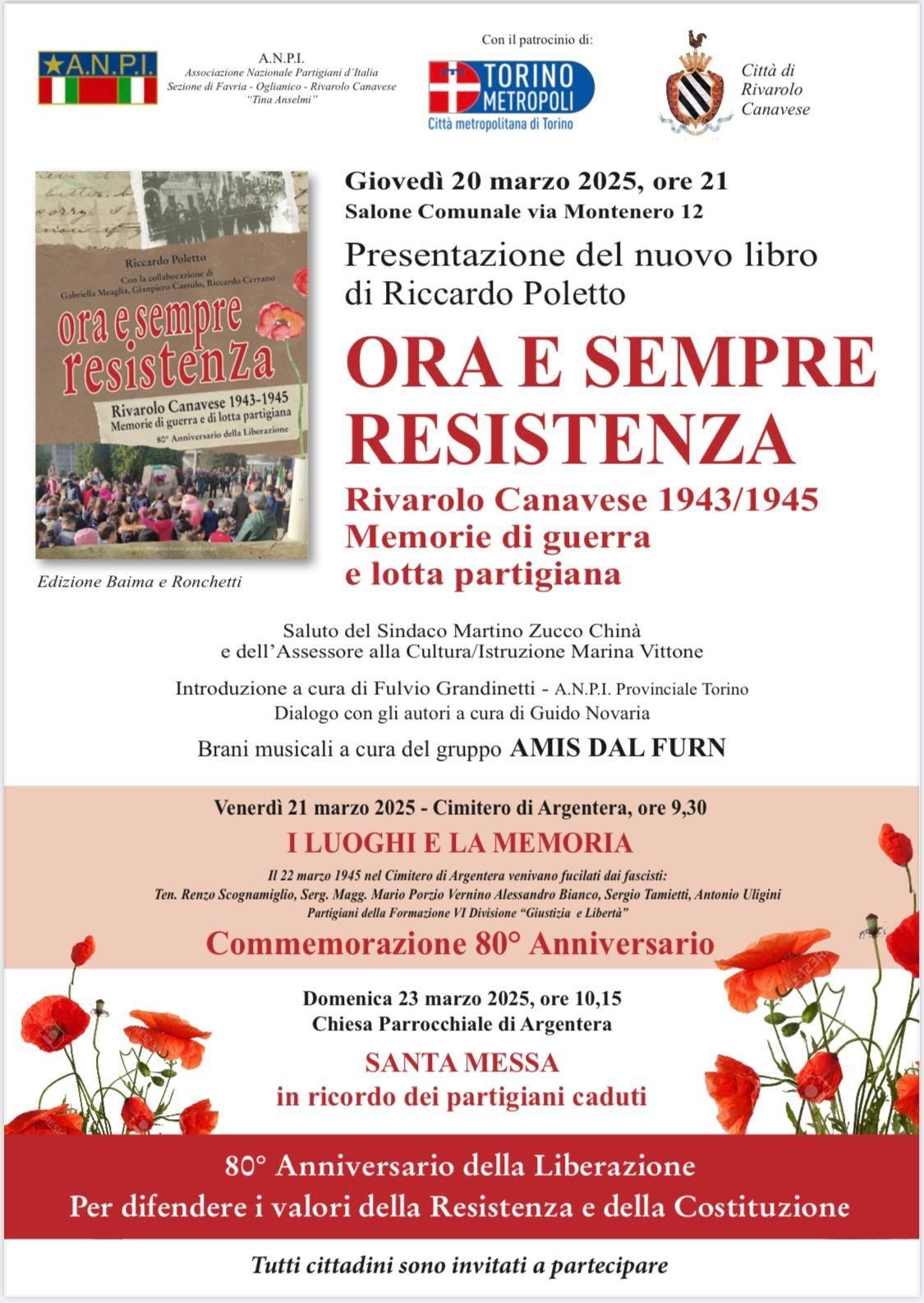 RIVAROLO CANAVESE - Ora e sempre Resistenza