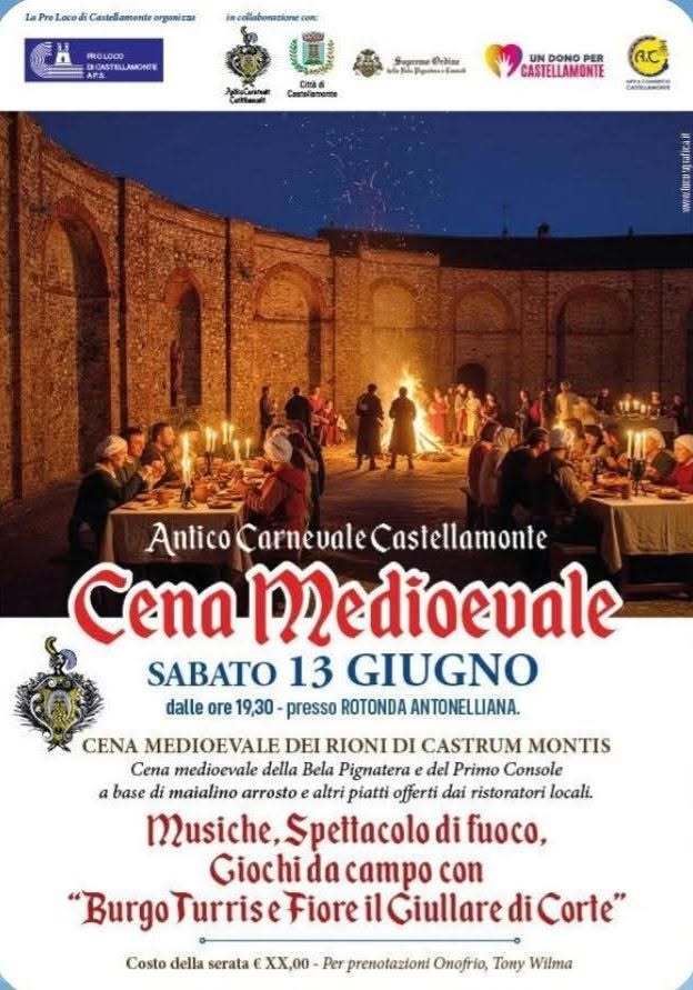 Cena Medievale - Antico Carnevale Castellamonte