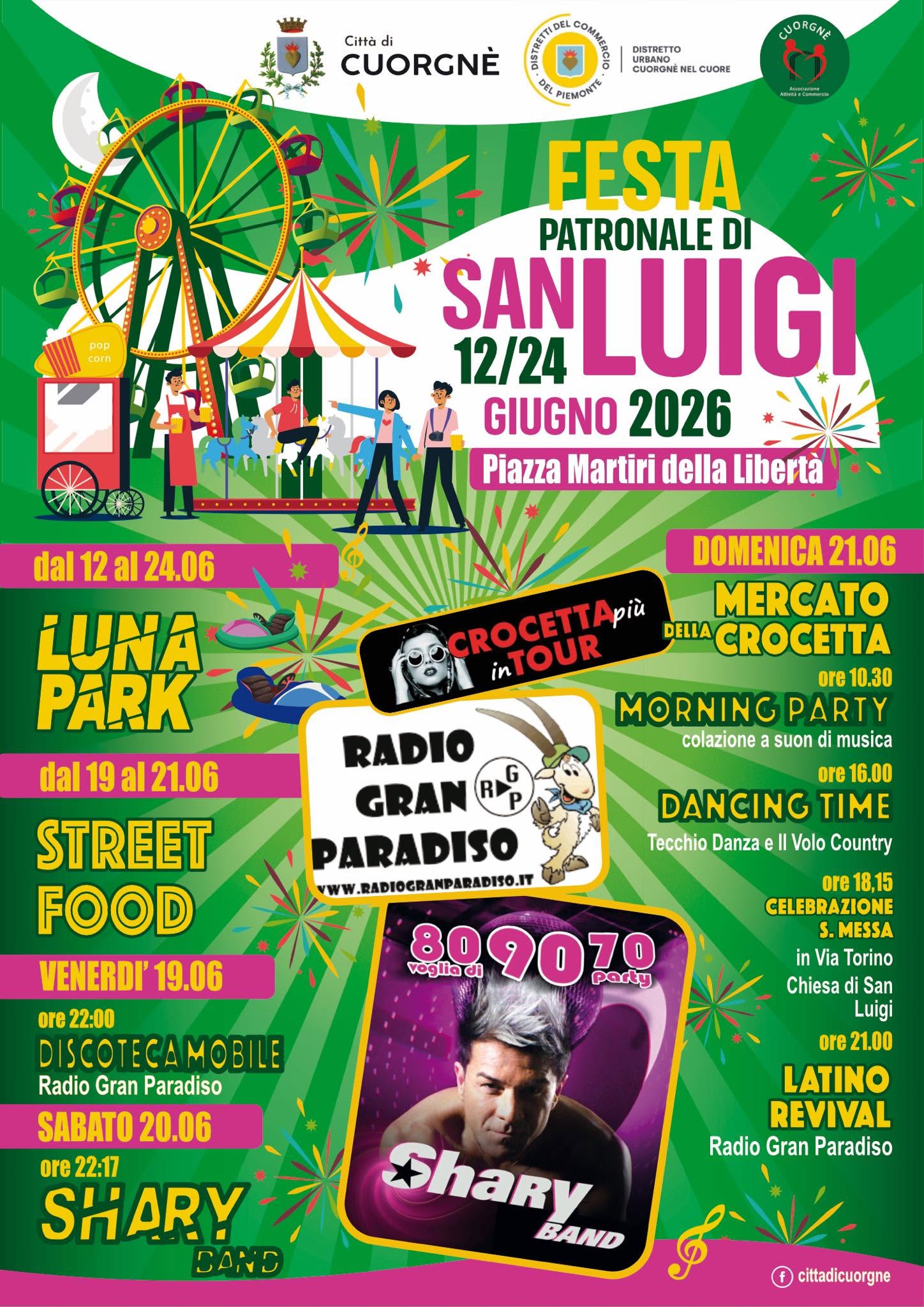 Festa Patronale di San Luigi a Cuorgnè