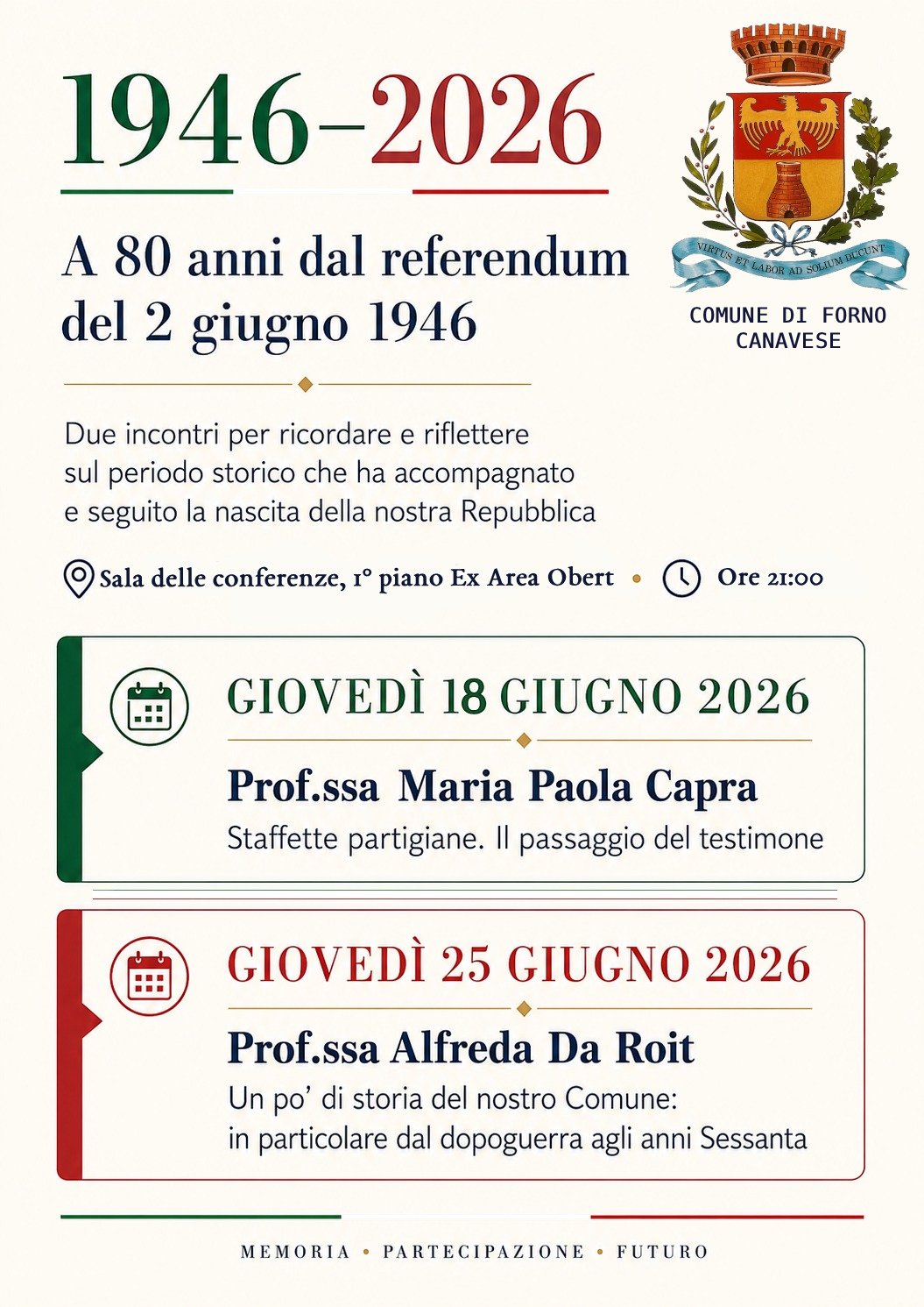 80 anni dal referendum del 2 giugno 1946